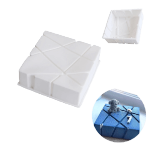 Molde de Silicona Cuadrado Lineal
