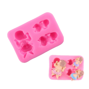 Molde de Silicona Fondant Bebé