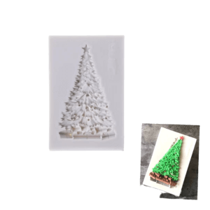 Molde de Silicona Fondant Árbol de Navidad