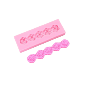 Molde de Silicona Fondant Rosas