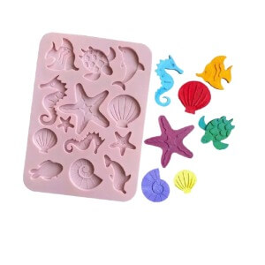 Molde de Silicona Para Chocolate, Marino