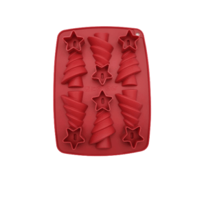 Molde de Silicona Árbolitos de Navidad