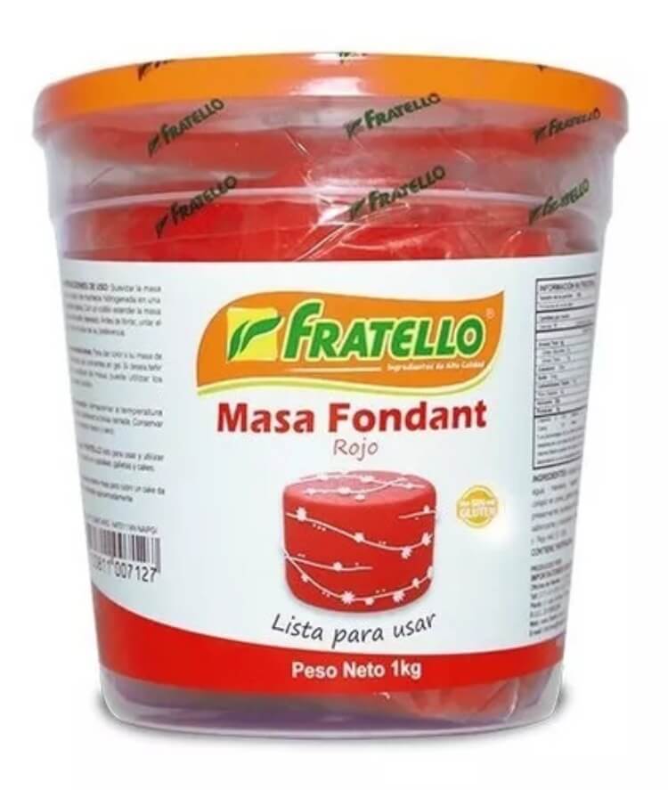 Masa Fondant Colores 1KG