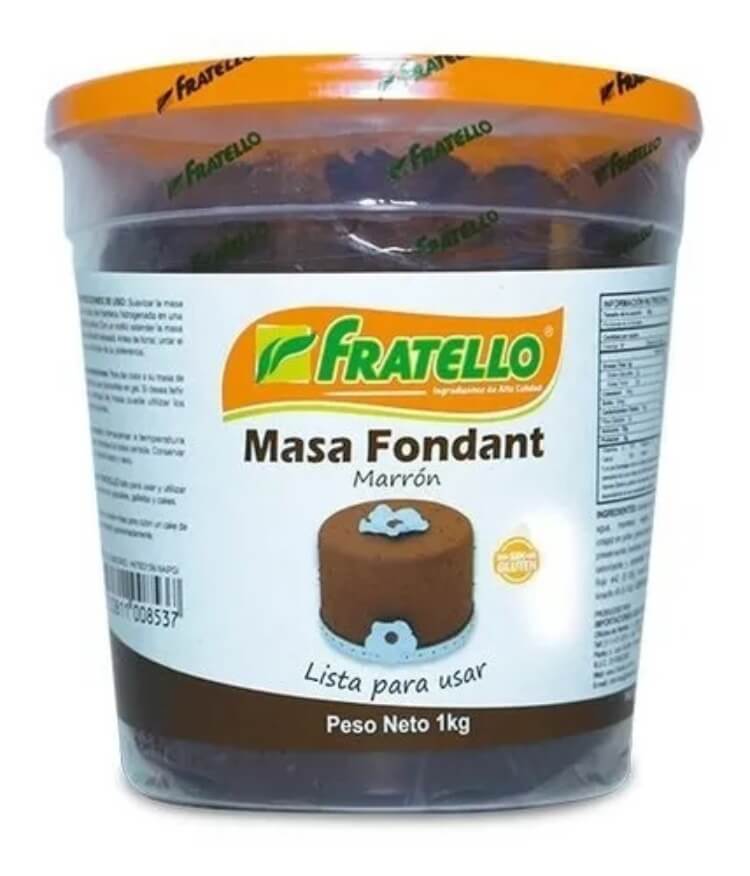 Masa Fondant Colores 1KG