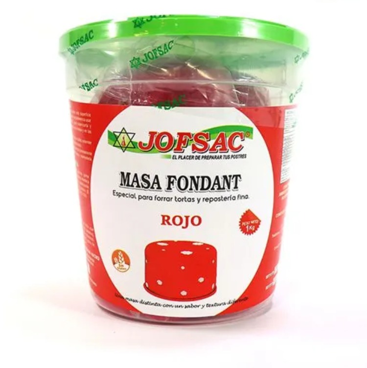 Masa Fondant Colores 1KG