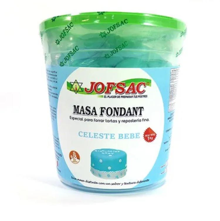 Masa Fondant Colores 1KG