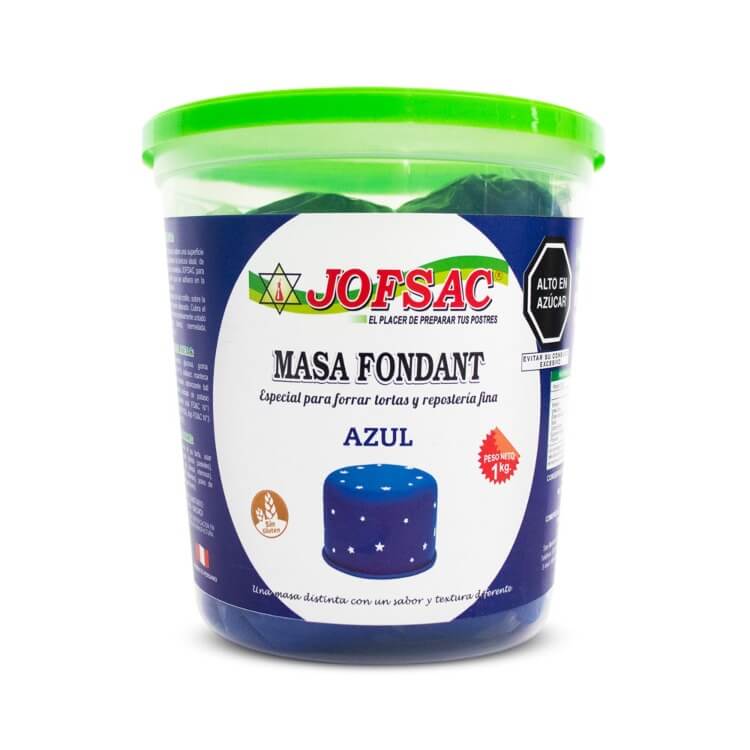 Masa Fondant Colores 1KG