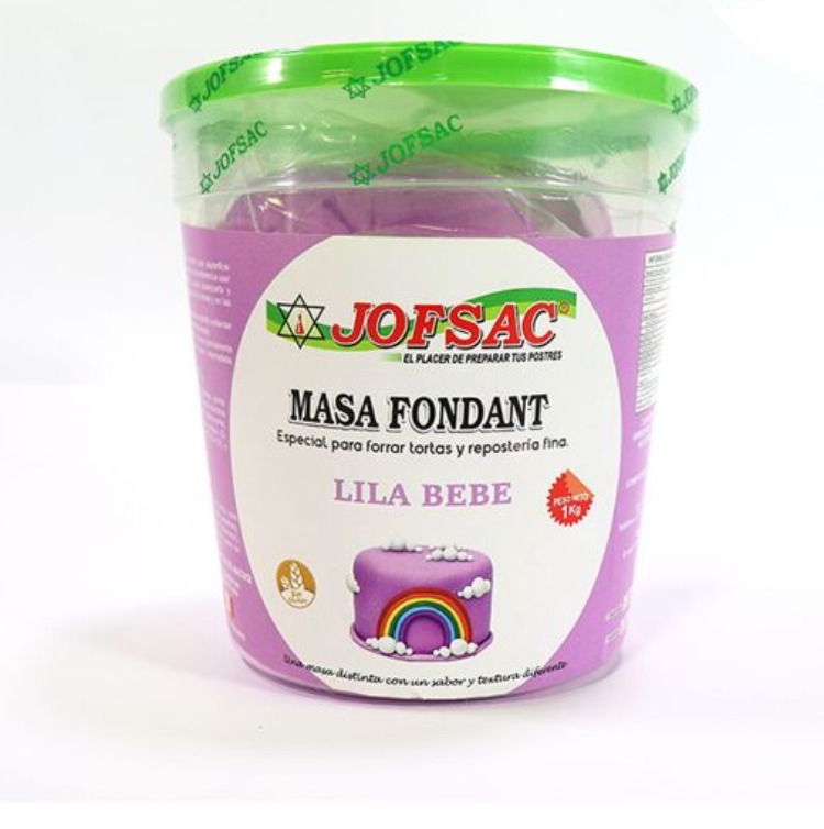Masa Fondant Colores 1KG