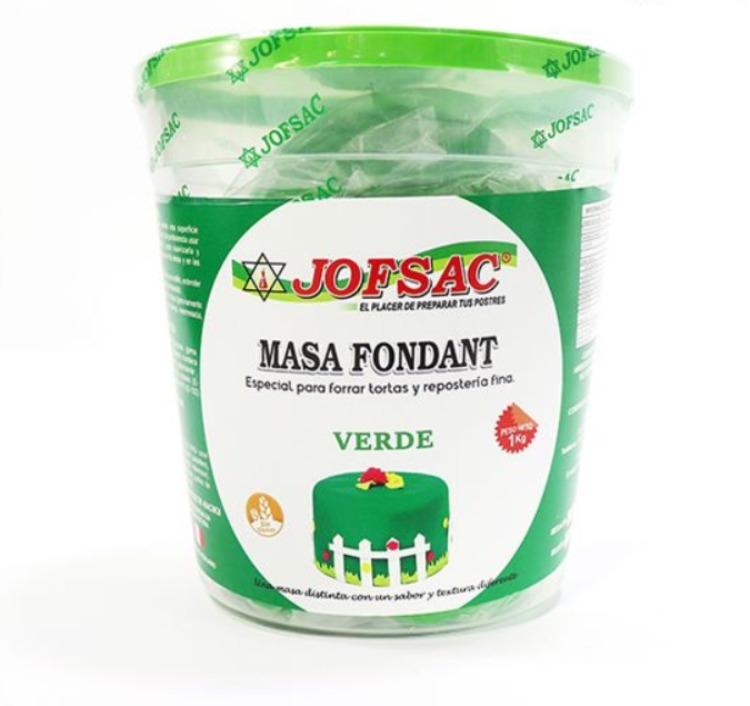 Masa Fondant Colores 1KG