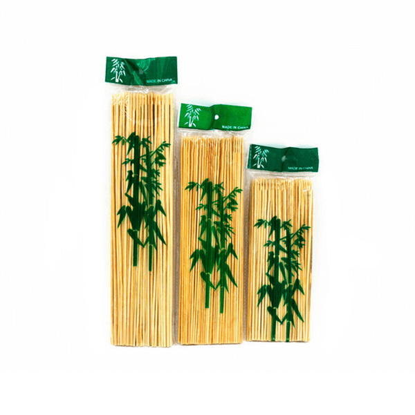 Brochetas Palitos de Bambu