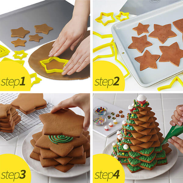 Cortador Estrellas Árbol de Navidad