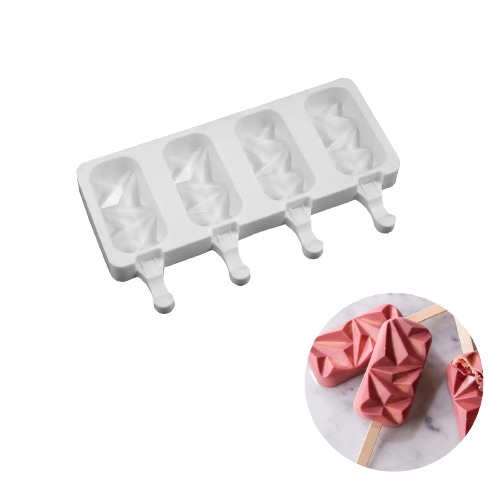 Moldede Silicona Para Paleta Diamante