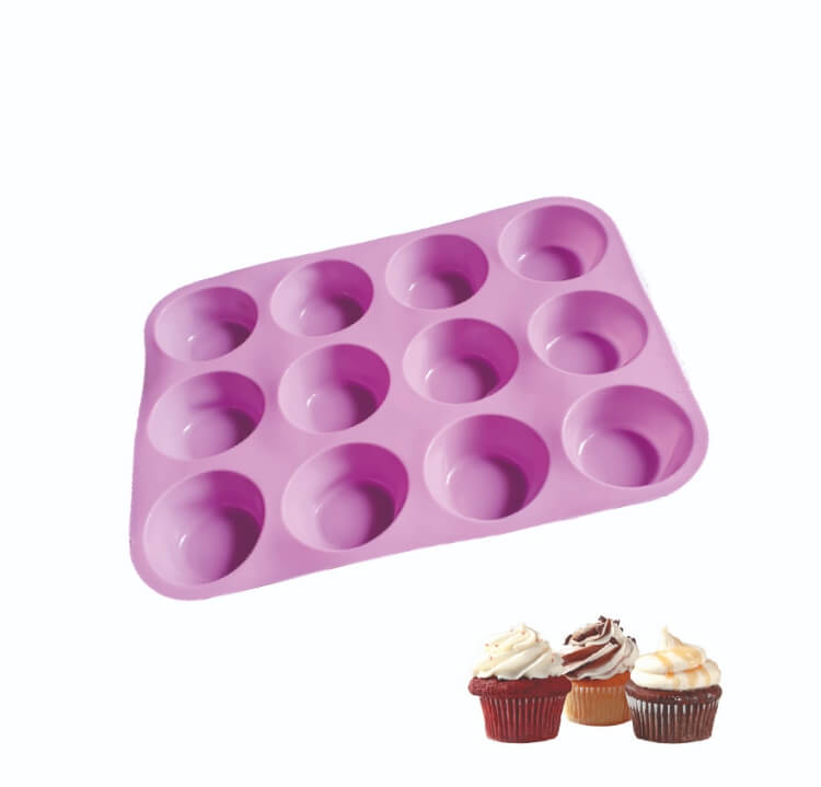 Molde de Silicona para Cupcakes