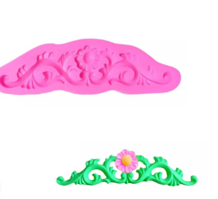 Molde de Silicona Fondant Flor