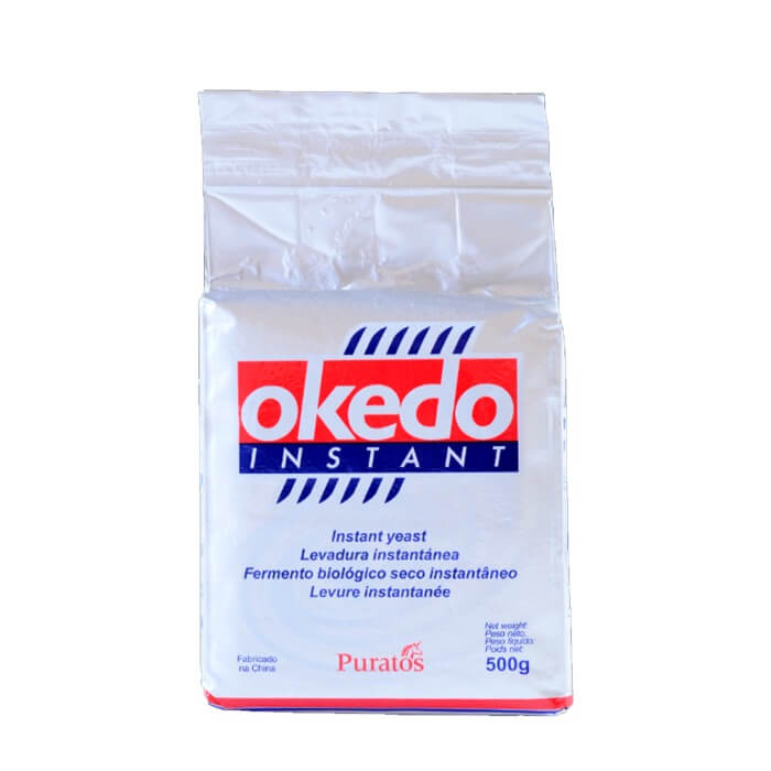 Levadura Granulada Instantanea 500g Okedo