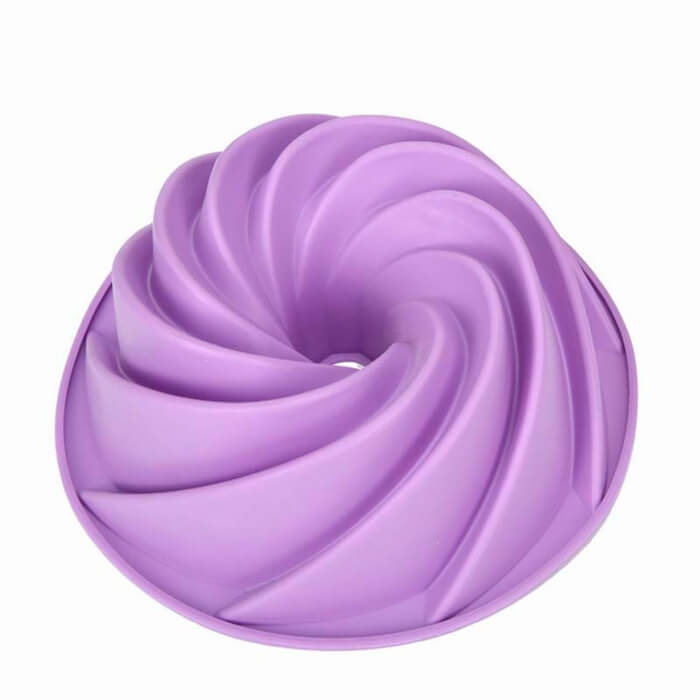Molde de Silicona Espiral Pastel