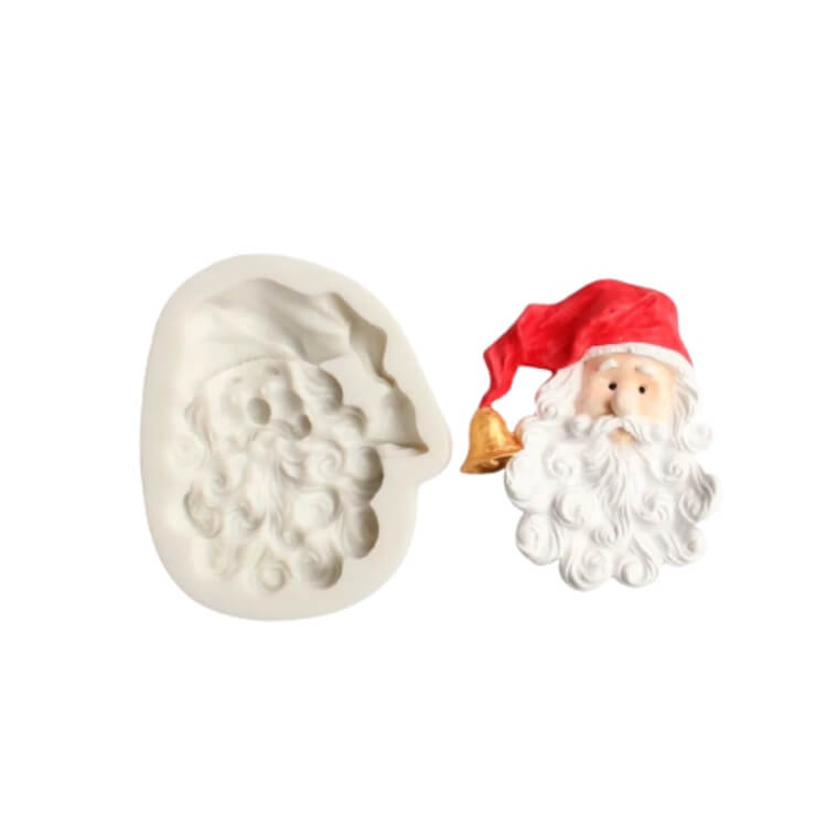 Molde de Silicona Fondant Papa Noel